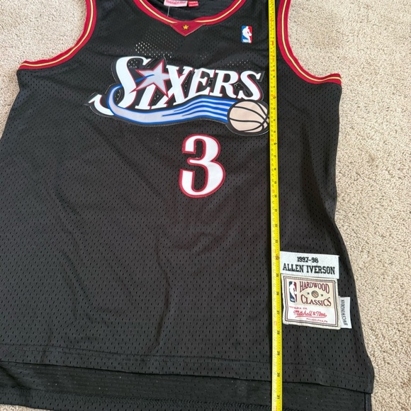 NWT Allen Iverson Swingman Jersey XL - Picture 11 of 14